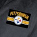 Pittsburgh Steelers The Northwest Group Bathrobe - Black