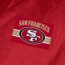 San Francisco 49ers The Northwest Group Scarlet Bathrobe