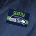 Seattle Seahawks The Northwest Group College Navy Bathrobe