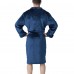 Denver Broncos The Northwest Group Navy Bathrobe