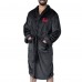 Arizona Cardinals The Northwest Group Black Bathrobe Arizona Cardinals The Northwest Group Black Bathrobe