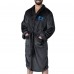 Carolina Panthers The Northwest Group Black Bathrobe