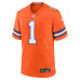 Джерси Denver Broncos Jason Elam Nike Orange Retired Alternate Game