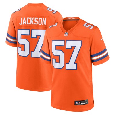 Игровая джерси Denver Broncos Tom Jackson Nike Orange Retired Player Alternate Game