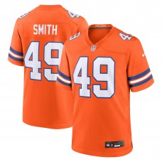 Игровая джерси Denver Broncos Dennis Smith Nike Orange Retired Player Alternate Game