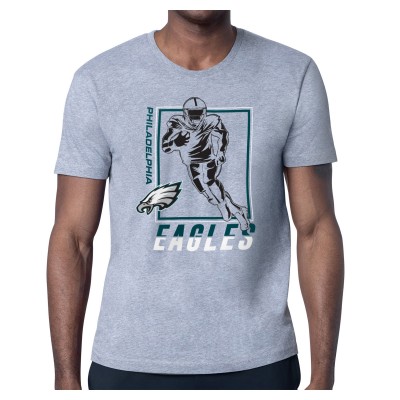 Футболка Philadelphia Eagles Starter Player Grid - Heather Gray