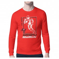 Футболка с длинным рукавом Tampa Bay Buccaneers Starter Player Grid Graphic - Red