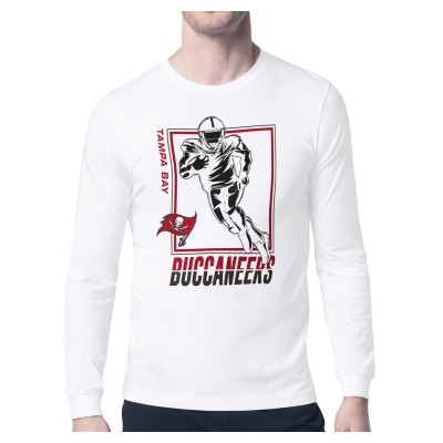 Футболка с длинным рукавом Tampa Bay Buccaneers Starter Player Grid Graphic - White