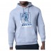 Indianapolis Colts Starter Heather Gray Player Grid Pullover Hoodie