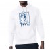 Indianapolis Colts Starter White Player Grid Pullover Hoodie