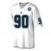 Carolina Panthers Julius Peppers Mitchell & Ness White 2024 Hall of Fame Fashion Jersey
