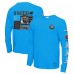 Футболка с длинным рукавом Carolina Panthers Julius Peppers Mitchell & Ness Blue Pro Bowl Футболка с длинным рукавом Carolina Panthers Julius Peppers Mitchell & Ness Blue Pro Bowl