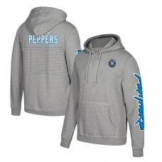 Толстовка Carolina Panthers Julius Peppers Mitchell & Ness Heather Gray Name & Number