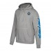 Толстовка Carolina Panthers Julius Peppers Mitchell & Ness Heather Gray Name & Number