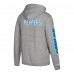 Толстовка Carolina Panthers Julius Peppers Mitchell & Ness Heather Gray Name & Number