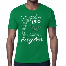 Футболка Philadelphia Eagles Starter Arch City Retro Logo - Kelly Green