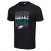 Футболка Philadelphia Eagles Starter Four Team Name Logo - Black
