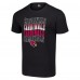 Arizona Cardinals Starter Black Four Team Name Logo T-Shirt