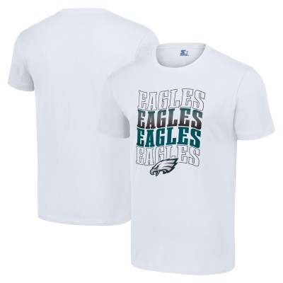 Футболка Philadelphia Eagles Starter Four Team Name Logo - White