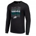 Футболка с длинным рукавом Philadelphia Eagles Starter Team Name Graphic - Black