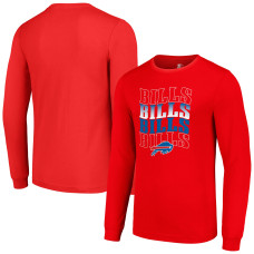 Футболка с длинным рукавом Buffalo Bills Starter Red Team Name Graphic