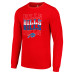 Футболка с длинным рукавом Buffalo Bills Starter Red Team Name Graphic
