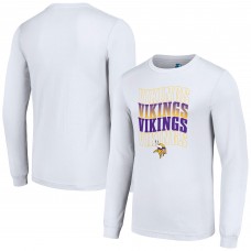 Футболка с длинным рукавом Minnesota Vikings Starter Team Name Graphic - White