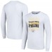 Pittsburgh Steelers Starter White Team Name Graphic Long Sleeve T-Shirt