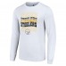 Pittsburgh Steelers Starter White Team Name Graphic Long Sleeve T-Shirt