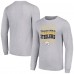 Pittsburgh Steelers Starter Heather Gray Team Name Graphic Long Sleeve T-Shirt Pittsburgh Steelers Starter Heather Gray Team Name Graphic Long Sleeve T-Shirt