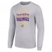 Футболка с длинным рукавом Minnesota Vikings Starter Team Name Graphic - Heather Gray