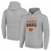 Cincinnati Bengals Starter Heather Gray Four Team Name Logo Fleece Pullover Hoodie