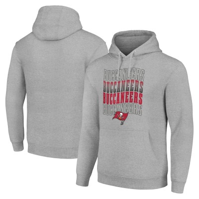 Толстовка Tampa Bay Buccaneers Starter Four Team Name Logo Fleece - Heather Gray