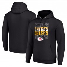 Толстовка на флисе Kansas City Chiefs Starter Four Team Name Logo Fleece - Black