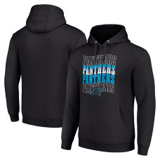 Толстовка Carolina Panthers Starter Black Four Team Name Logo Fleece Толстовка Carolina Panthers Starter Black Four Team Name Logo Fleece