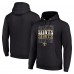 Толстовка New Orleans Saints Starter Black Four Team Name Logo Fleece