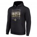 Толстовка New Orleans Saints Starter Black Four Team Name Logo Fleece