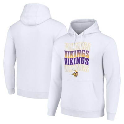 Толстовка на флисе Minnesota Vikings Starter Four Team Name Logo Fleece - White