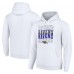 Толстовка на флисе Baltimore Ravens Starter Four Team Name Logo Fleece - White