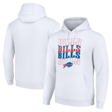 Толстовка Buffalo Bills Starter White Four Team Name Logo Fleece Толстовка Buffalo Bills Starter White Four Team Name Logo Fleece