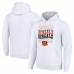 Cincinnati Bengals Starter White Four Team Name Logo Fleece Pullover Hoodie