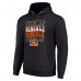 Cincinnati Bengals Starter Black Four Team Name Logo Fleece Pullover Hoodie