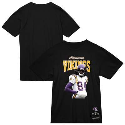 Футболка Randy Moss Minnesota Vikings Mitchell & Ness Sideline Retired Player - Black