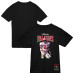 Футболка Atlanta Falcons Deion Sanders Mitchell & Ness Black Sideline Retired