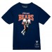 Футболка Chicago Bears Walter Payton Mitchell & Ness Navy Sideline Retired Player