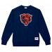 Кофта Chicago Bears Mitchell & Ness Navy Basic Fleece