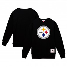 Кофта Pittsburgh Steelers Mitchell & Ness Basic Fleece - Black