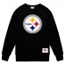 Кофта Pittsburgh Steelers Mitchell & Ness Basic Fleece - Black