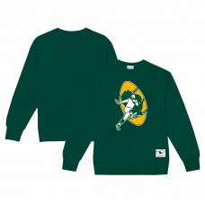 Кофта Green Bay Packers Mitchell & Ness Dark Green Basic Fleece