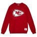 Kansas City Chiefs Mitchell & Ness Basic Fleece Pullover Sweatshirt - Red